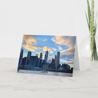 Tarjeta Torre de la libertad del parque del puente de