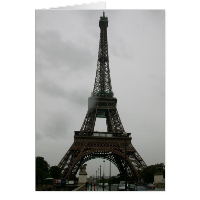 Tarjeta Torre Eiffel (Frente)