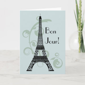 Tarjeta Torre Eiffel