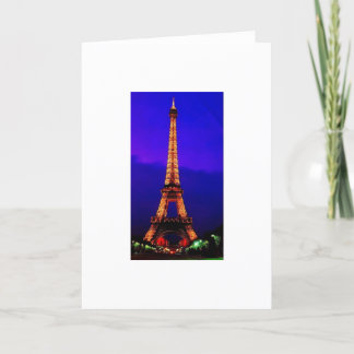 Tarjeta Torre Eiffel