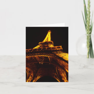 Tarjeta torre Eiffel