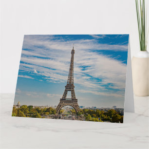 Tarjeta Torre Eiffel en París