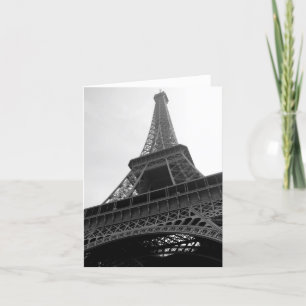 Tarjeta Torre Eiffel - notecards en blanco