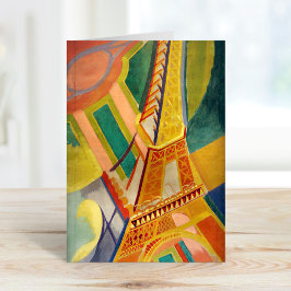 Tarjeta Torre Eiffel | Robert Delaunay