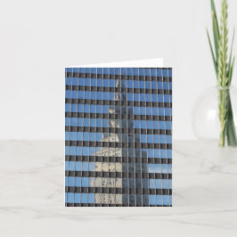 Tarjeta "Torre terminal - reflejada" - saludo