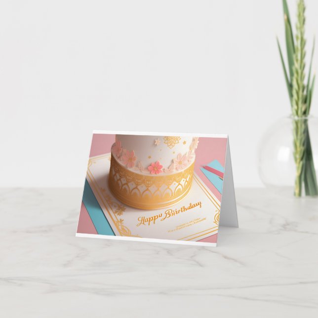 Tarjeta torta (Anverso)