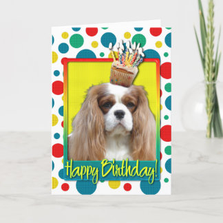 Tarjeta Torta de cumpleaños - Cavalier - Blenheim