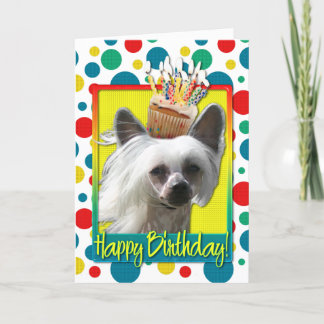 Tarjeta Torta de cumpleaños - Corona china - Kahlo
