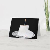 Torta de cumpleaños de papel higiénico