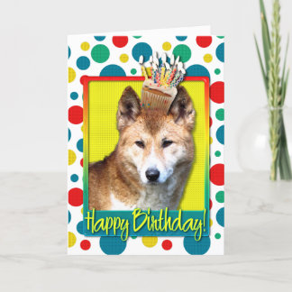 Tarjeta Torta de cumpleaños - Dingo