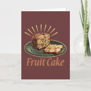 Tarjeta Torta de fruta