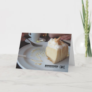 Tarjeta Torta Mmmmmmmmm