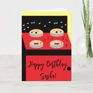 Tarjeta Tortas en Espera - Tiempo de glaseado: Cumpleaños