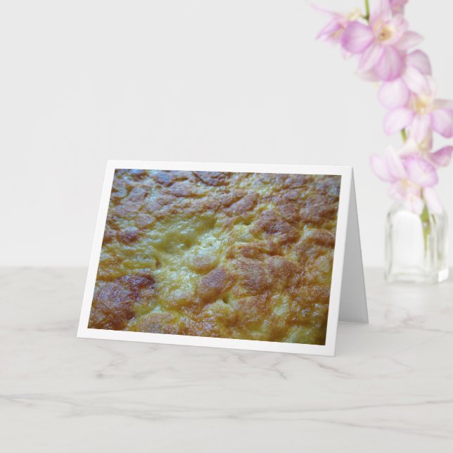 Tarjeta Tortilla de Patatas, tortilla de España (Orquídea)