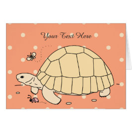 Tarjeta Tortoise personalizable Plowshare