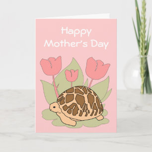 Tarjeta Tortoise Star del Día de la Madre personal
