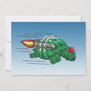 Tarjeta Tortuga Cohete Veloz