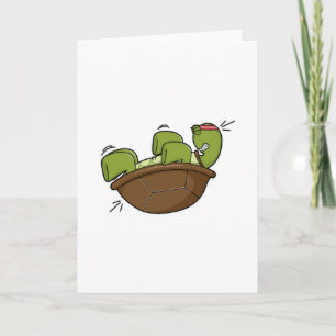 Tarjeta Tortuga en ejercicio para músculos abdominales