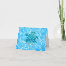 Tarjeta Tortuga marina