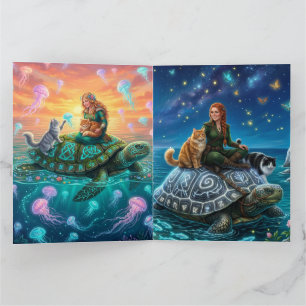 Tarjeta tortuga mundial