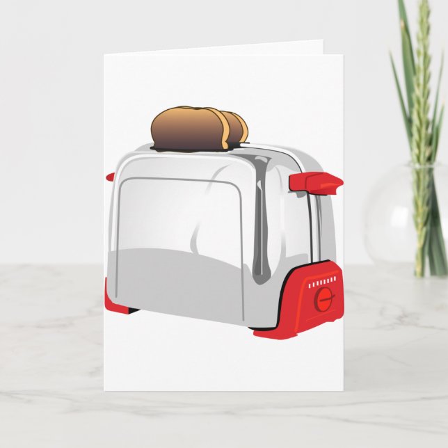Tarjeta Tostadora retra (Anverso)