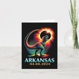 Tarjeta Totalidad De Arkansas Eclipse Solar Total 2024 T R