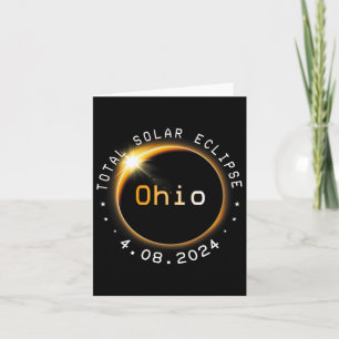 Tarjeta Totalidad Eclipse solar 2024 4.08.24 Accesorios
