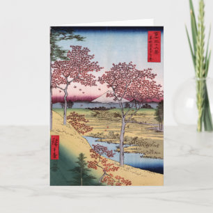 Tarjeta Tōto Meguro Yuhhigaoka, Ando Hiroshige