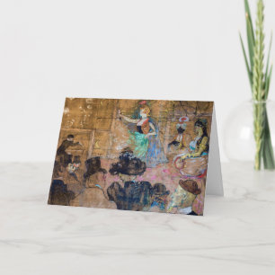 Tarjeta Toulouse-Lautrec - Danza Mora / Las Almeas