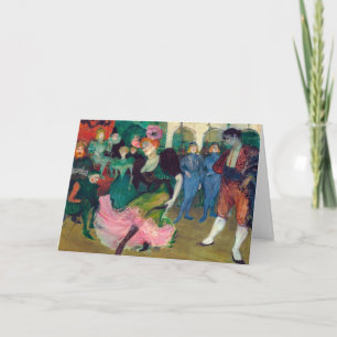 Tarjeta Toulouse-Lautrec - Marcelle Lender, bailando Boler