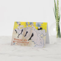 Toulouse-Lautrec - Troupe de Mlle Eglantine