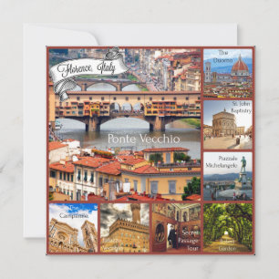 Tarjeta Tour de Florencia, Italia