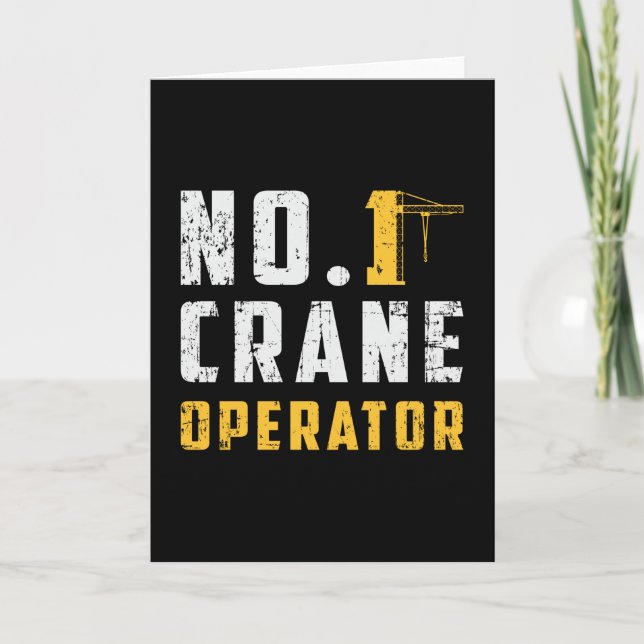 Tarjeta Trabajadores de la construcción del puesto de oper (Anverso)