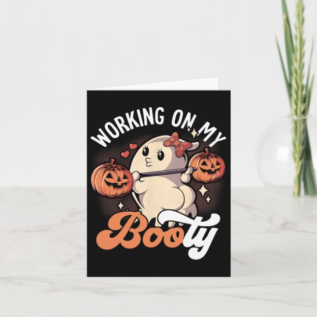 Tarjeta Trabajar en mi Booty (Anverso)