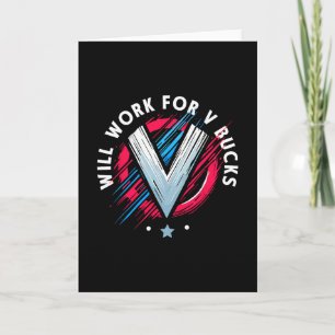 Tarjeta Trabajaré por V Bucks 1