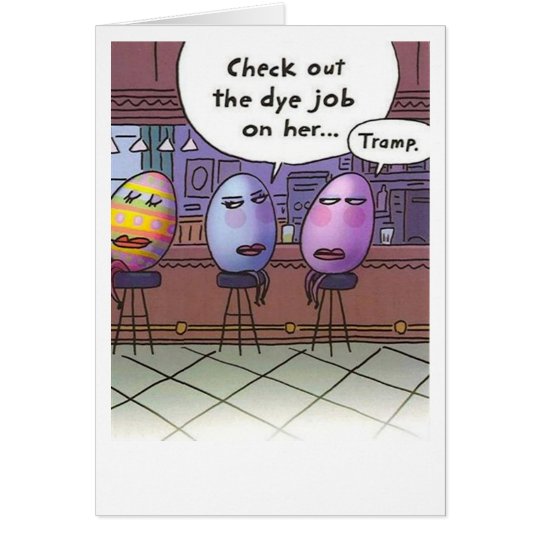 Tarjeta Trabajo del tinte de Pascua