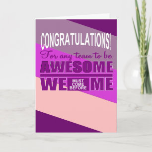 Tarjeta Trabajo en equipo