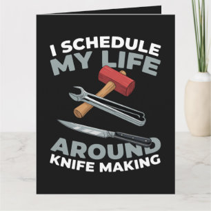 Tarjeta Trabajo en metal de artesanía