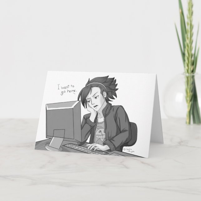 Tarjeta Trabajo sin sentido (Anverso)