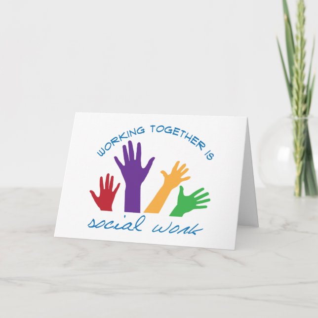 Tarjeta Trabajo social (Anverso)