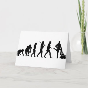 Tarjeta Trabajos forestales de Lumberjack para hombres y m