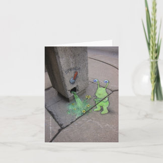 Tarjeta tracción de la palanca de la primavera