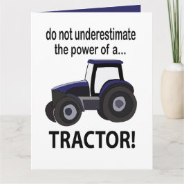 Tarjeta Tractor de potencia del tractor