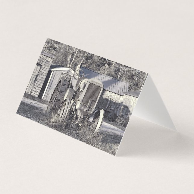 Tarjeta Tractor - Monotona (Anverso)