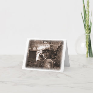 Tarjeta Tractor notecard
