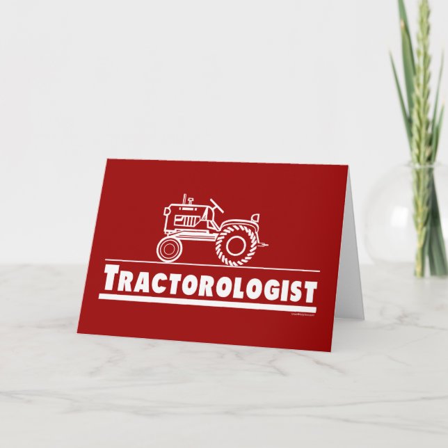 Tarjeta Tractor Ologist RED (Anverso)