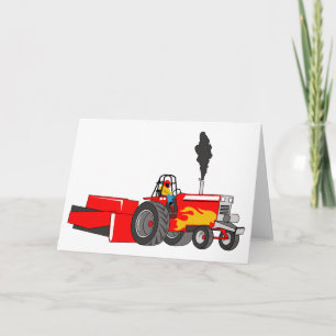 Tarjeta Tractor Pulling