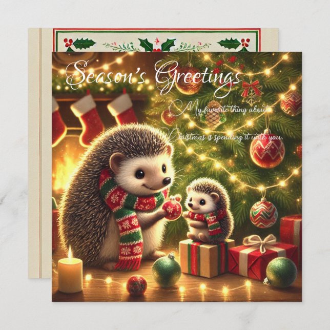 Tarjeta Tradición Familiar (Anverso / Reverso)