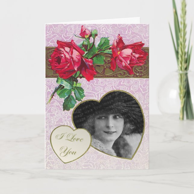 Tarjeta tradicional del día de la madre (Anverso)