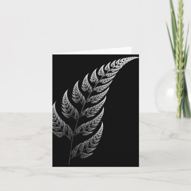 Tarjeta Traditional Maori Tribal Tattoo. New Zealand. Aote (Anverso)